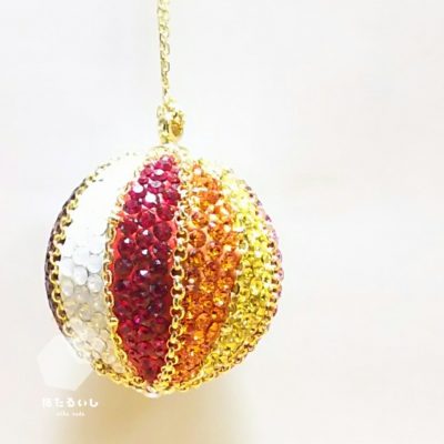 紙風船風グルーデコジュエルボール